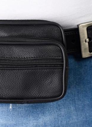 Чоловіча барсетка pako jeans чорна