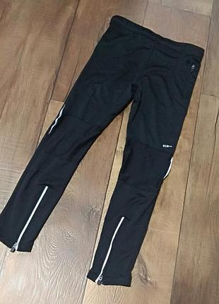 Спортивные штаны лосины брюки леггинсы для занятий фитнесом/ спортом 134-140см