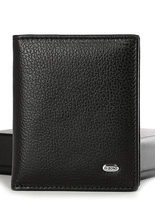 Podium кошелек classic мужской кожа dr. bond m-ob1 black