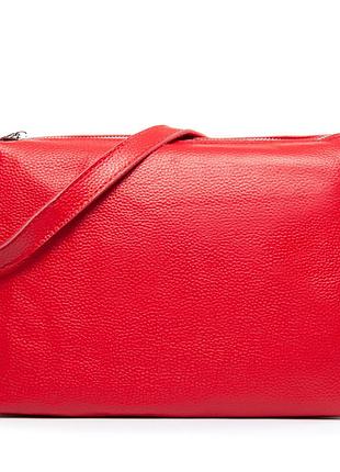 Podium сумка женская классическая кожа alex rai 2087 red