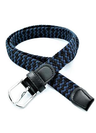 Ремень резинка weatro черный + синий rez-new-25kit-011