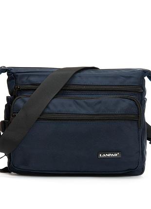 Podium сумка мужская на плечо нейлон lanpad 8659 blue почтальон