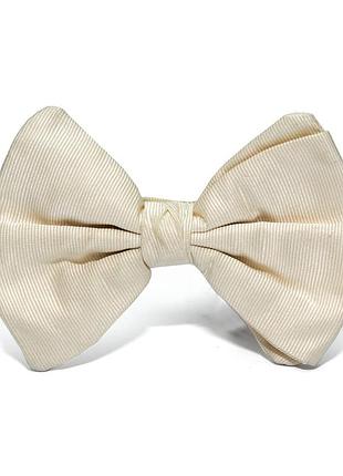 Бежевий краватка-метелик giorgio armani znm-1901