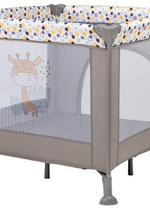 Манеж для дитини freeon square giraffe, grey