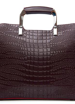 Podium сумка женская классическая кожа alex rai 1540-1 bordo