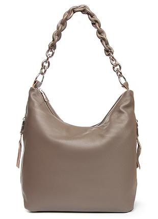 Podium сумка женская классическая кожа alex rai 8087-9 l.grey