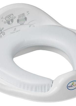 Накладка дитяча на сидіння унітазу owls white