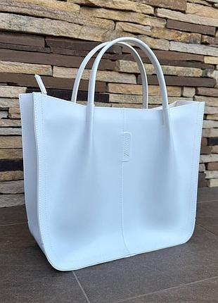 Жіноча сумка на плече в стилі zara білий