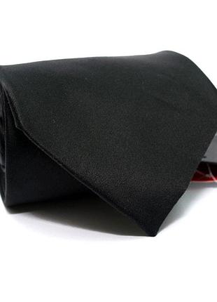 Галстук мужской черный 10 см emilio corali gin-2532