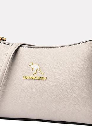 Жіноча міні клатч сумка на плече кенгуру, маленька сумка для дівчат еко шкіра