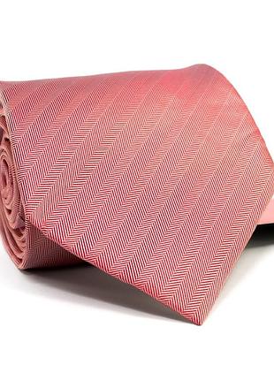 Галстук мужской кораловый emilio corali gin-2559
