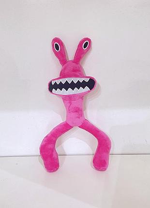 Детская мягкая игрушка радужные друзья rainbow friends roblox розовый