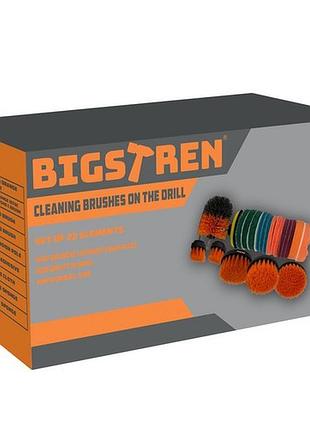 Щетки насадки на шуруповерт и дрель для уборки чистки автомобиля bigstren 21802