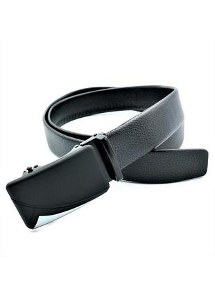 Чоловічий ремінь weatro чорний nwkz-33avt-kit-012