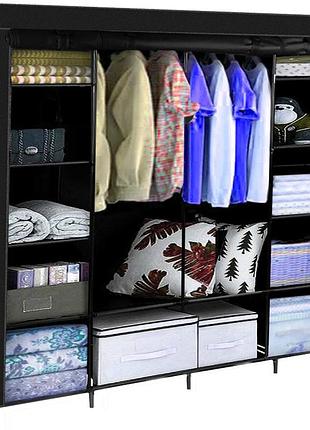 Шкаф раскладной тканевый 170х170см ruhhy 23740