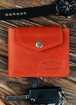 Кошелек кожаный dnk leather dnk-lw-08-col.h красный