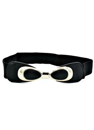 Женский ремень на пояс weatro черный zh-rezps-011
