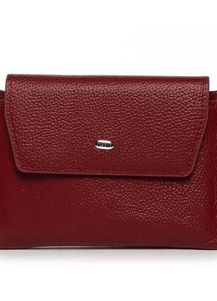 Podium гаманець classic жіноча шкіра dr. bond wn-23-12 wine-red розпродажу