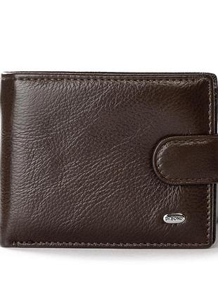 Podium кошелек classic мужской кожа dr. bond m14 coffee
