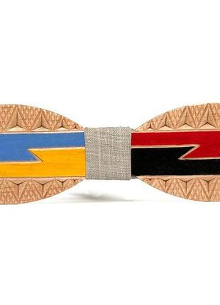 Деревянная галстук бабочка gofin патриот gbdh-8065