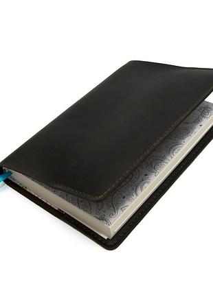 Шкіряна обкладинка на блокнот а5 коричнева skg-10021