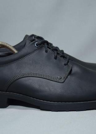 Timberland waterproof ботинки туфли мужские кожаные. оригинал. 48 р./33 см.