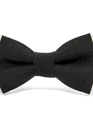 Детская галстук бабочка gofin черно белая dgb-2619