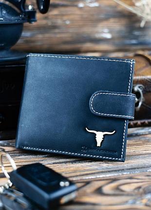 Кошелек мужской dnk leather dnk-01l-baw-black