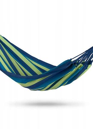 Гамак одноместный для сада и пляжа 200x100 см. garden line ham3330 красный