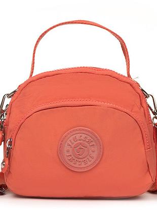 Podium сумка жіноча текстиль поліамід jielshi 9919 orange