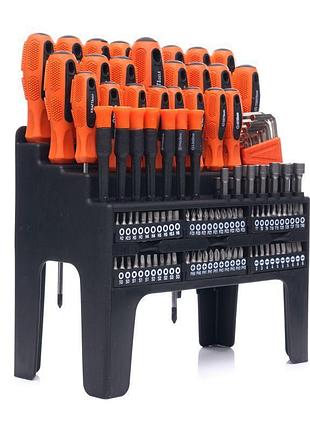 Набор отверток и бит (122 эл.) kraft&dele кд10958