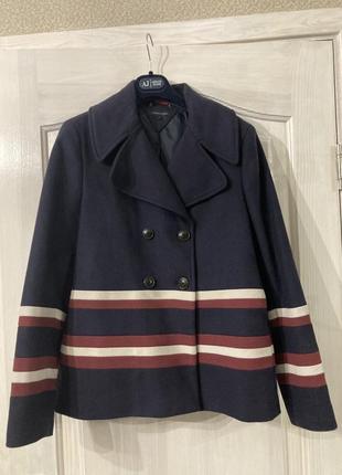 Суперцена! фирменное шерстяное пальто tommy hilfiger