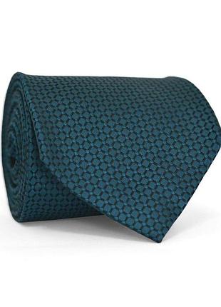 Галстук emilio corali темно-бирюзовый в ромбики gin-2187