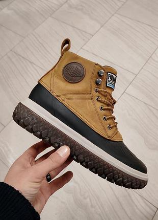 Ботинки зимние унисекс palladium men's authentic crushion
