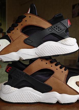 Мужские кроссовки nike air huarache leather "escape 2.0"