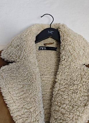 Дубленка zara 7
