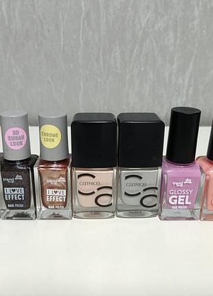Лаки для ногтей 9шт одной лоткой