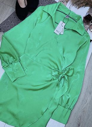 Нова вечірня сукня l плаття на запах коротке плаття комбінація плаття на манжетах