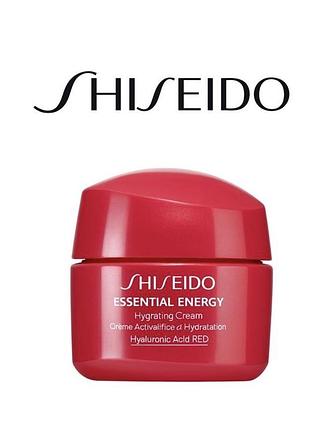 Зволожуючий антивіковий крем shiseido essential energy hydrating cream 15 мл