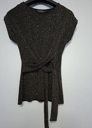 Блискучий топ на зав'язку