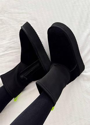 Уги угі угги уггі уг угг ugg classic dipper boot ”black”