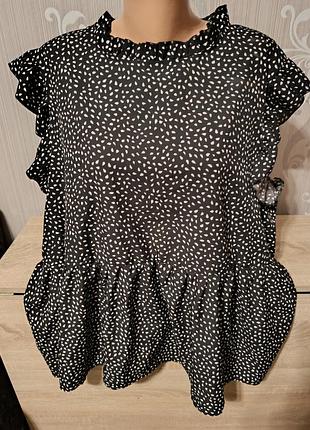 Блуза блузка батал