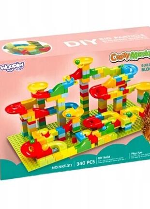 Спуск для мячиков, конструктор, горка