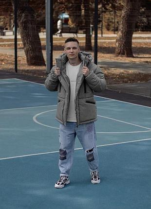 Куртка пуховик мужская зимняя puff