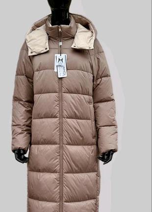 Зимове пальто, термо пуховик mangelo, р.46-58