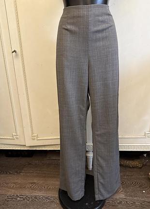 Брюки вовна висока талія