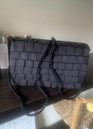 Сумочка вечірня,  атласно- тканинна💕