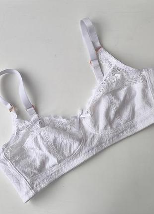 Peacocks мягкий бюстгальтер без косточек кружево 85 в