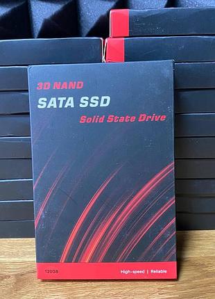 Ssd накопичувач 3d nand 120 gb жорсткий диск 2,5" sata iii
