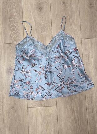 Autograph marks and spencer шелковый топ для сна l